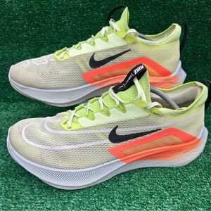 Nike Athletic Shoes in Lime Green and Orange